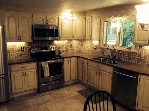 The final product of hours of work bringing this family's kitchen dreams to life! Call us today to have yours remodeled.