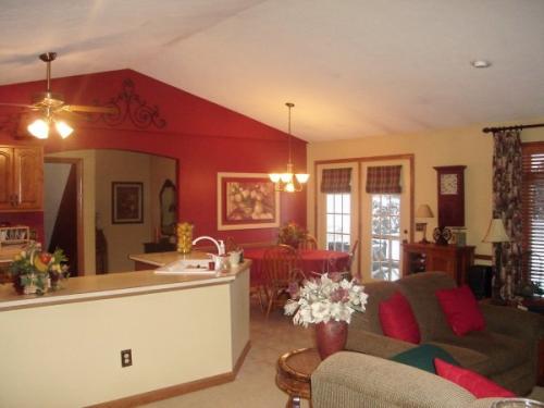 The final product of an interior paint job for Braendel customers in Erie, PA.