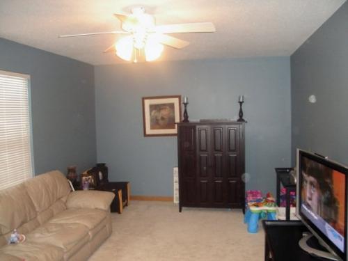 New paint in this family room helps make it the favorite room in the house!
