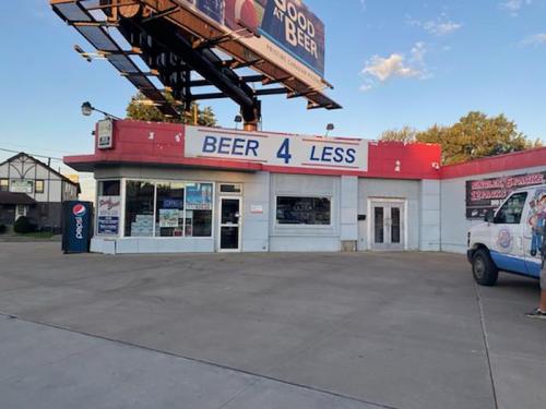 This local beer distributor\'s building was looking very dated before contracting Braendel\'s services. 