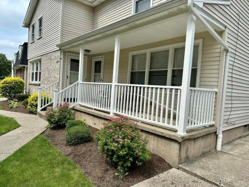 Change from wood to a maintenance free composite railing system